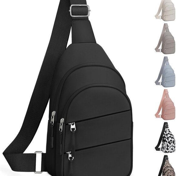 Crossbody Bags for Women, Sling Bag for Men, Small Hiking Backpack Anti Theft Li - Picture 1 of 7